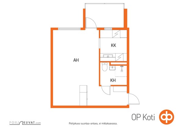 Rental Savonlinna Mertala 1 room