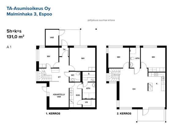 Right of occupancy apartment Espoo Latokaski 5 +