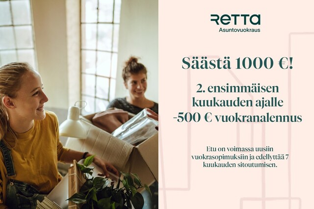 Rental Vantaa Jokiniemi 3 rooms -