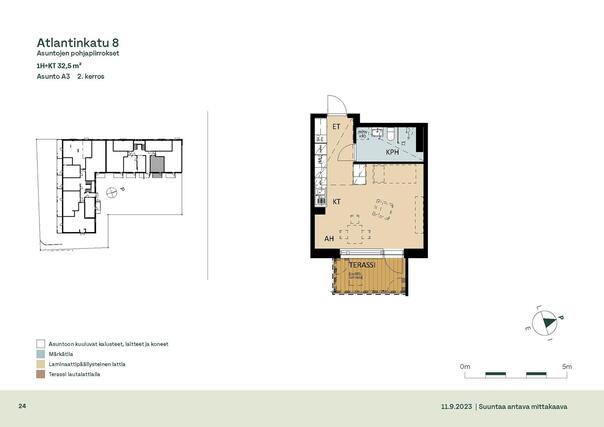 Right of occupancy apartment Helsinki Jätkäsaari 1 room