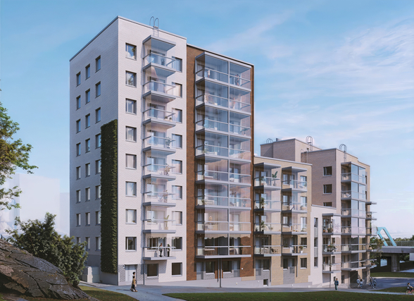 Vuokra-asunto Helsinki Keski-Pasila Yksiö