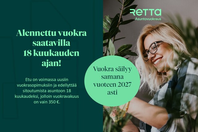 Vuokra-asunto Espoo Suurpelto Yksiö -