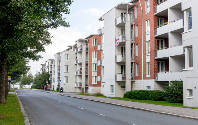 Vuokra-asunto Tampere Hatanpää Kaksio Julkisivu