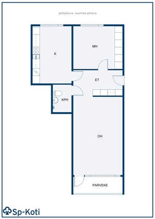 Rental Kotka Ruonala 2 rooms