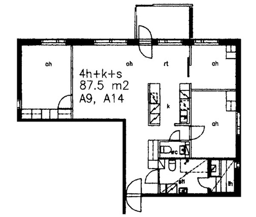 Right of occupancy apartment Espoo Suvela 4 rooms