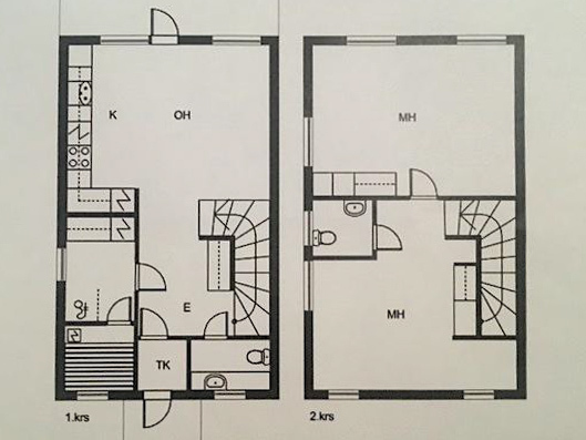 Rental Helsinki Puistola 3 rooms Paritalo omalla pihalla ja saunalla Puistolassa.