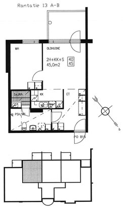 Right of occupancy apartment Tampere Santalahti 2 rooms