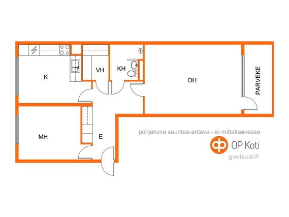 Rental Porvoo Keskusta 2 rooms