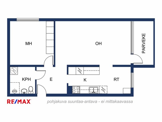 Rental Vantaa Havukoski 2 rooms Yleiskuva