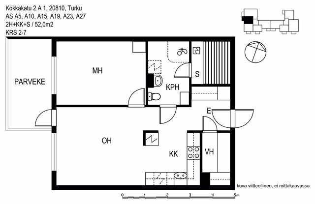 Vuokra-asunto Turku Majakkaranta Kaksio