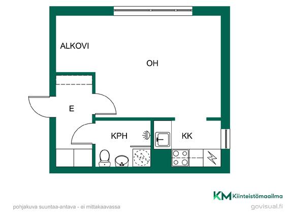 Rental Lappeenranta Pallo-Tyysterniemi 1 room