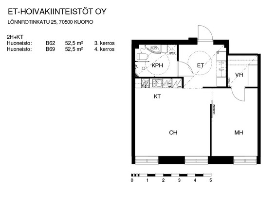 Vuokra-asunto Kuopio Männistö Kaksio