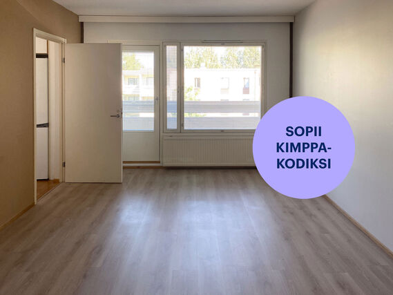 Vuokra-asunto Vantaa Jokiniemi Kaksio