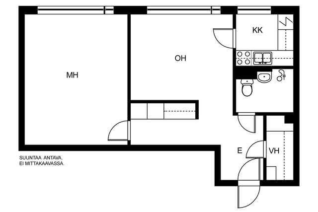 Rental Ylöjärvi Soppeenmäki 2 rooms Kampanjakuva