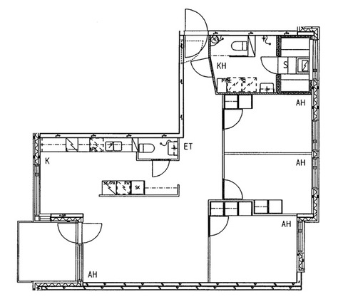 Right of occupancy apartment Helsinki Pitäjänmäki 4 rooms