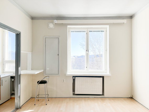 Rental Helsinki Taka-Töölö 1 room Ylimmän kerroksen valoisa ja siisti koti halutulla sijainnilla