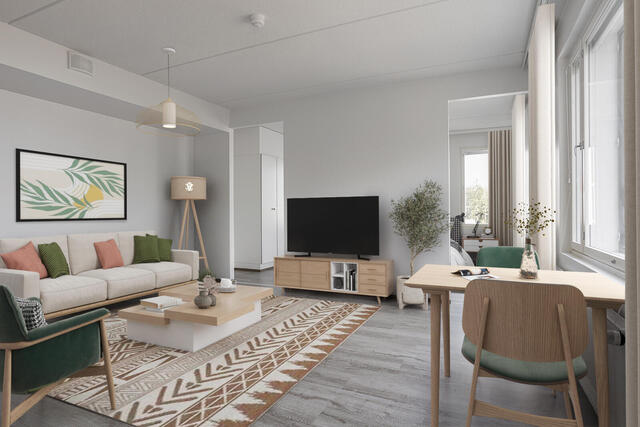 Rental Vantaa Leinelä 2 rooms