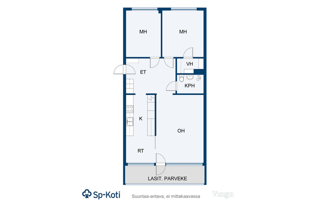 Rental Seinäjoki Nurmo 3 rooms