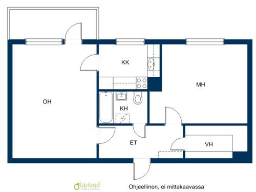 Rental Järvenpää Keskus 2 rooms