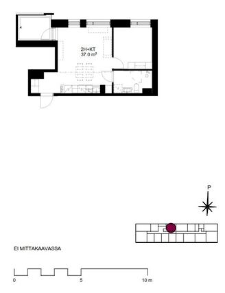 Rental Vantaa Myyrmäki 2 rooms Kampanjakuva