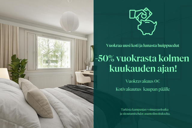 Vuokra-asunto Espoo Matinkylä 3 huonetta -