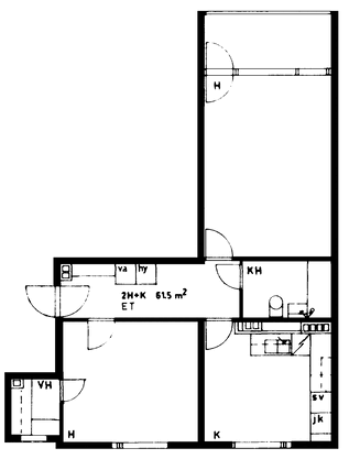 Rental Järvenpää Jamppa 2 rooms