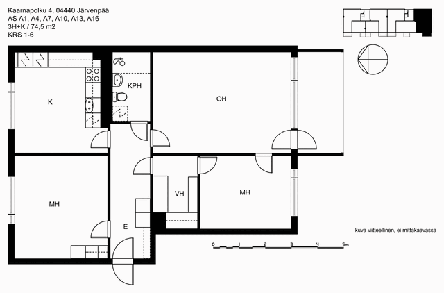 Rental Järvenpää Jamppa 3 rooms