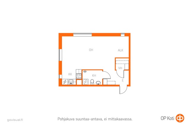Vuokra-asunto Jyväskylä Mäki-Matti Yksiö