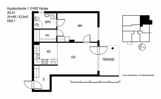 Rental Vantaa Metsola 2 rooms