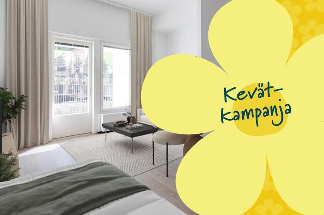 Vuokra-asunto Helsinki Etelä-Haaga 3 huonetta Kevätkampanja