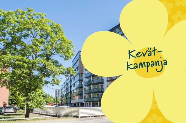 Vuokra-asunto Kerava Keskusta Kaksio Kevätkampanja