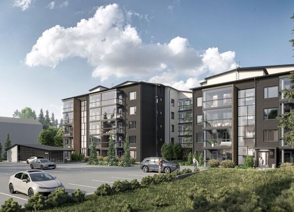 Asumisoikeusasunto Jyväskylä Heinälampi Yksiö