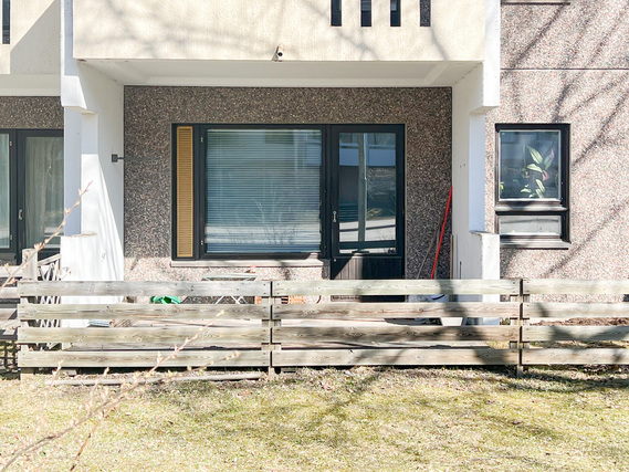 Vuokra-asunto Heinola Tommola Yksiö Omalla terassipihalla varustettu, valoisa koti, päättyvän kadun varrella.