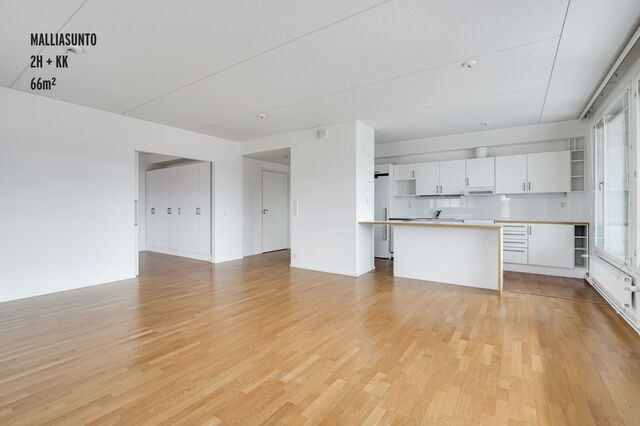 Rental Helsinki Toukola 2 rooms Olohuone
