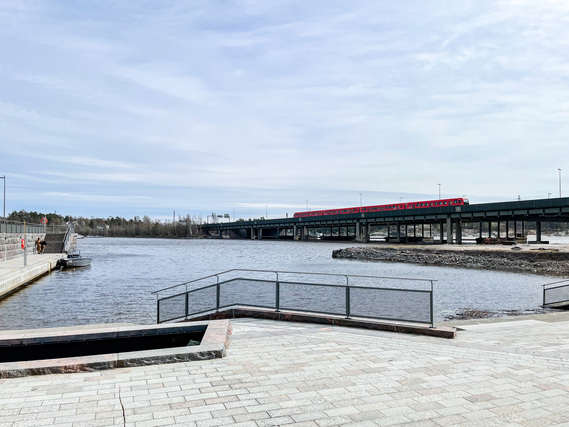 Vuokra-asunto Helsinki Verkkosaari Kaksio Kesäkuun alussa valmistuva ihastuttava kaksio  vain minuutin matkan päässä meren rannasta!
