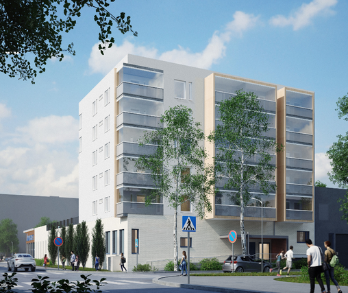 Vuokra-asunto Joensuu Keskusta Kaksio Merimiehenkatu 22 b A32