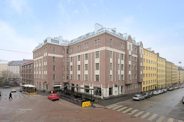 Vuokra-asunto Helsinki Kallio Yksiö Julkisivu