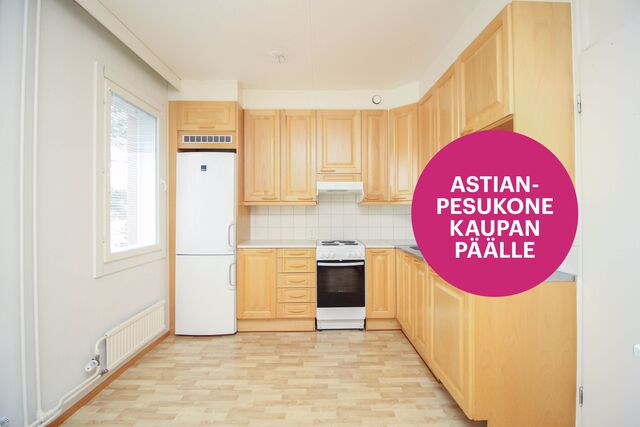 Vuokra-asunto Vantaa Koivukylä 3 huonetta