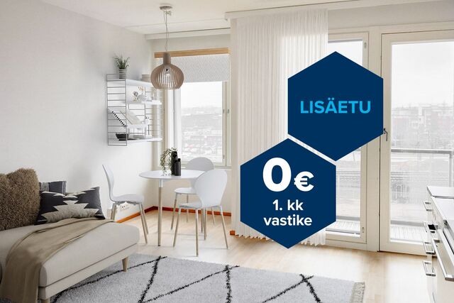 Right of occupancy apartment Espoo Espoon keskus 2 rooms