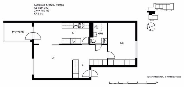 Rental Vantaa Länsimäki 2 rooms