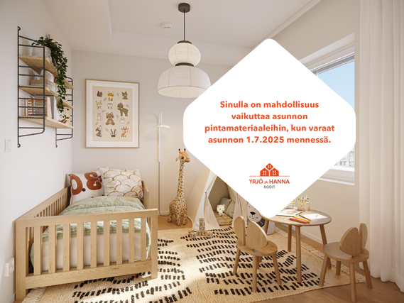Right of occupancy apartment Vantaa Kivistö 3 rooms
