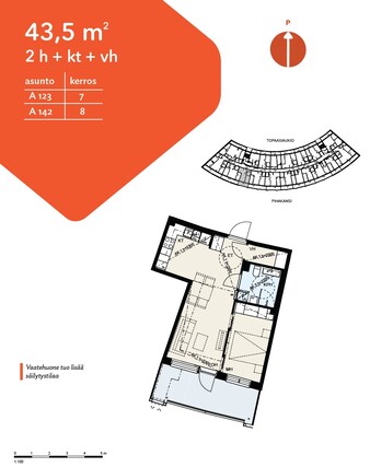 Asumisoikeusasunto Vantaa Kivistö Kaksio