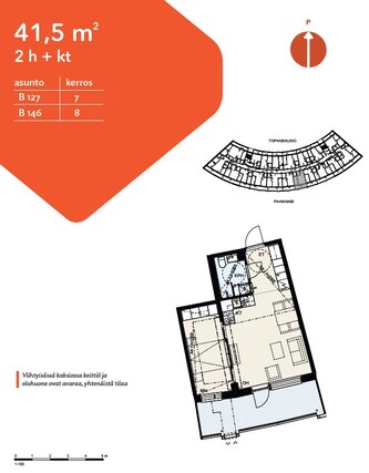 Right of occupancy apartment Vantaa Kivistö 2 rooms