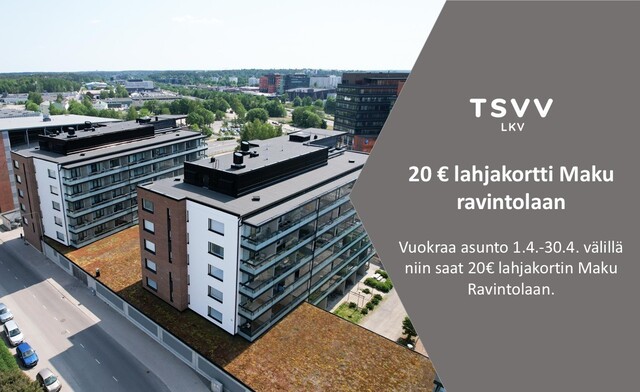 Rental Turku Kupittaa 1 room Yleiskuva