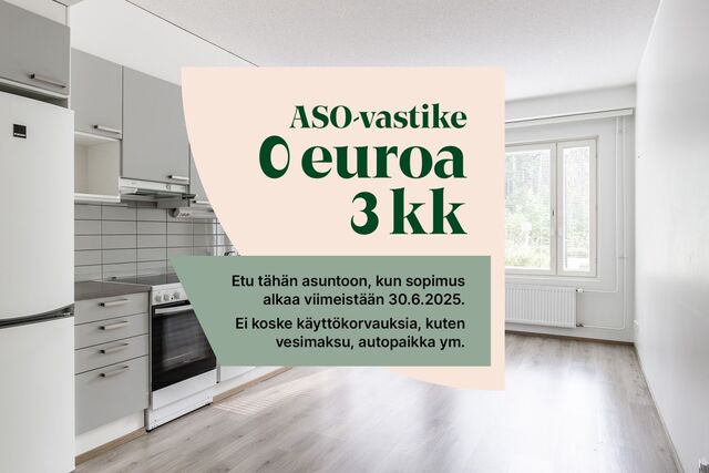 Right of occupancy apartment Lahti Kivimaa 1 room