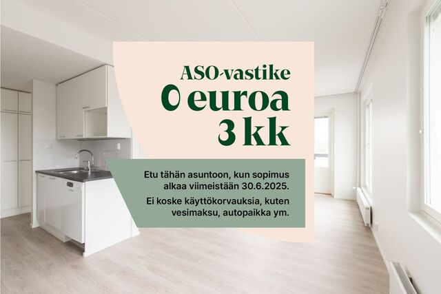 Asumisoikeusasunto Jyväskylä Kangas Kaksio