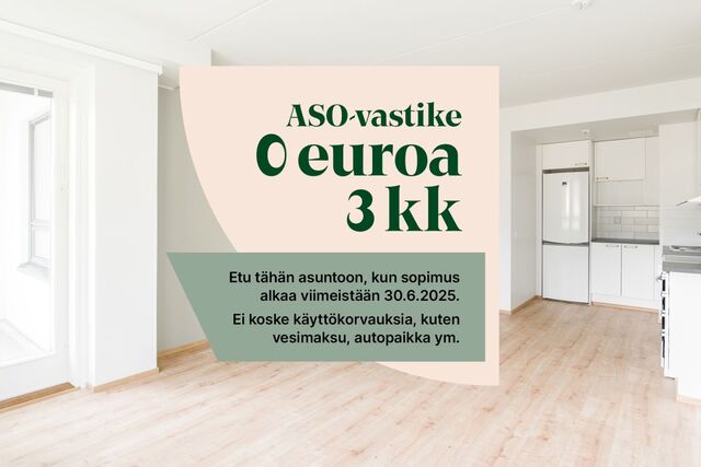 Asumisoikeusasunto Jyväskylä Haukkala Kaksio