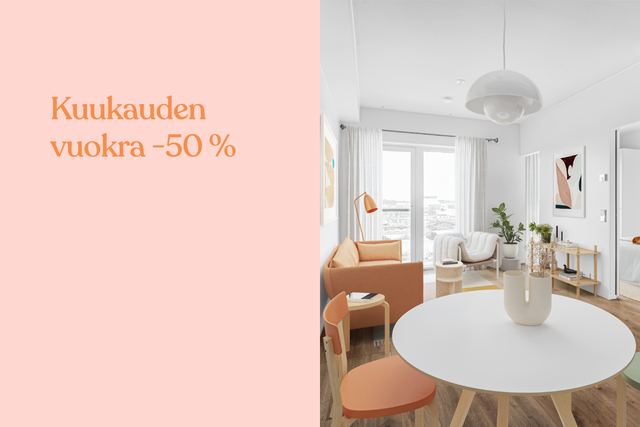 Rental Turku Herttuankulma 2 rooms
