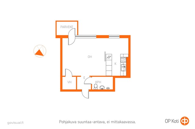 Vuokra-asunto Hyvinkää Viertola Yksiö