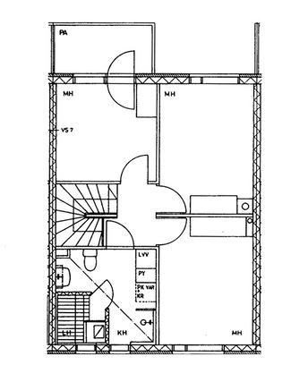 Right of occupancy apartment Vantaa Rajakylä 4 rooms